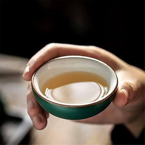 LKYBOA Japon Kaba Çömlek çay seti çay tepsisi İle Retro Seramik Kung Fu Teaware setleri Pigmentli Çay Servisi (Renk: