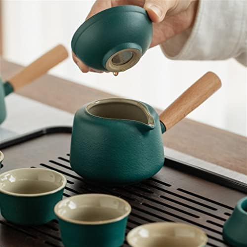 HDRZR Çay Seti Ev Oturma Odası Seyahat Kung Fu Çay Seti Çay Seti Taşınabilir Set Seyahat