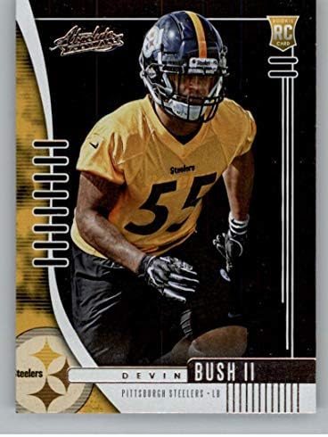 2019 Mutlak 183 Devin Bush II RC Çaylak Pittsburgh Steelers NFL Futbol Ticaret Kartı
