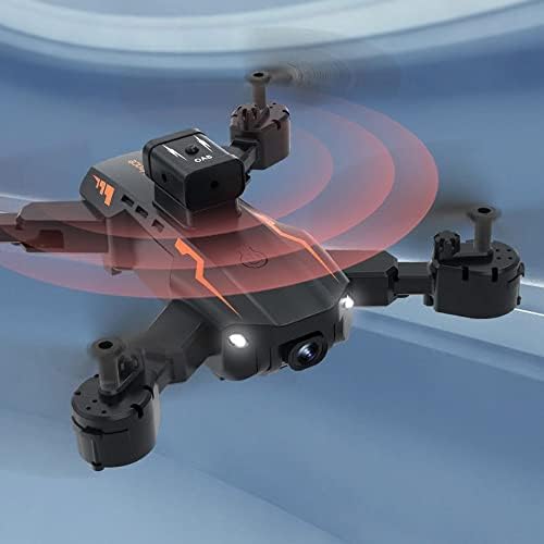 Tek Kameralı ZOTTEL Drone, Yüksek Çözünürlüklü FPV Katlanabilir Drone, Tek Tıklamayla Başlatma, Başsız Mod, Sabit