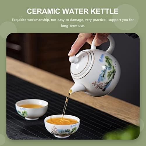 Hemoton seramik çaydanlık Seramik çaydanlık Seramik çaydanlık Ev çay su ısıtıcısı çaydanlık çaydanlıklar Porselen